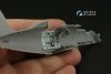 Quinta Studio QD48390 Macchi C.202 Folgore Late 3D-Printed & coloured Interior on decal paper (Hasegawa/Eduard) 1/48